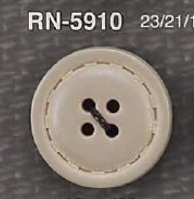 RN5910 尼龍樹脂製 表面四孔鈕扣