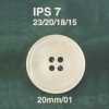 IPS7 聚酯樹脂製 表孔四孔鈕扣