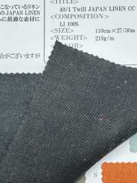 OSDC40043K 40/1 斜紋 JAPAN LINEN CC 飾面起絨飾面[面料] 小原屋繊維 更多照片