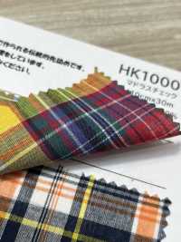 HK1000 馬德拉斯格紋[面料] KOYAMA 更多照片