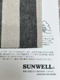 35504 棉麻鬆弛斜紋工藝水洗加工[面料] SUNWELL 更多照片