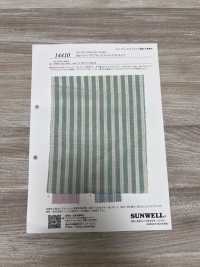 14410 50支線棉質透明牛津多條紋[面料] SUNWELL 更多照片