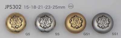 JPS302 ABS樹脂製鍍層鈕扣