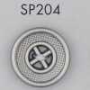SP204 ABS樹脂製電鍍鈕扣