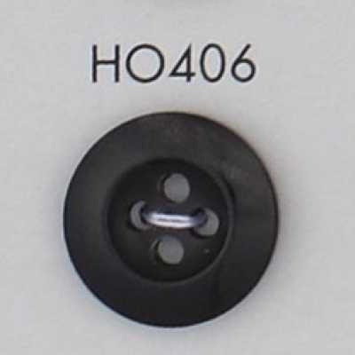 HO406 天然材料 水牛角鈕扣 四眼 鈕扣