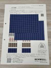 35508 棉板平紋布工藝水洗加工[面料] SUNWELL 更多照片