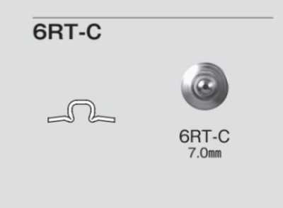 6RT-C 6RT-C 工字扣 純色 B/O 僅適用於Y腳