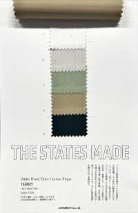 1SG027 1960線工​​作襯衫棉質單珠地[布料] CHAMBRAY 更多照片