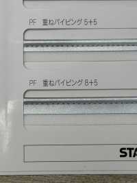 M-8000-PIPING m-8000阻燃滾注鑲邊[緞帶/絲帶帶繩子] 明星品牌（星香） 更多照片