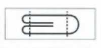 M-7000-ST-2 Meter-7000 Lightforce ST-2（雙面四折線跡）[緞帶/絲帶帶繩子] 明星品牌（星香） 更多照片