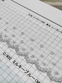 24904S 銀色亮片網紗公主色[蕾絲] 協和蕾絲 更多照片