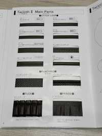 A-8400-PIPING A-8400 Techcross II鑲邊[緞帶、帶、繩子] 明星品牌（Hoshika） 更多照片