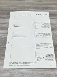 OGN-1116-PS 有機棉 x TENCEL™ 卡其布 P 漂白[面料] TIPICO（桑村紡織） 更多照片