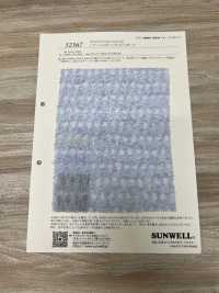 52367 透明起絨布幾何提花[面料] SUNWELL 更多照片