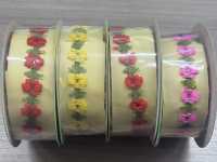 9800 聚酯纖維花環[緞帶、帶、繩子] UNITED RIBBONS 更多照片