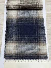 85352 Re WOOL 布雷布起絨布格紋[布料] PARICA 更多照片