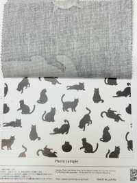 AP52101 黑貓牛津（圓卷）[布料] Cosmo Textile 更多照片