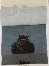 AP52101 黑貓牛津（圓卷）[布料] Cosmo Textile 更多照片