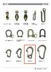 HOLED-CARABINER 帶孔登山扣