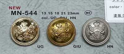 MN-544 徽章 金屬鈕扣 背足 帶邊