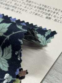850531 SEVENBERRY® 恐慌未漂白棉憂鬱花黑莓[布料] VANCET 更多照片