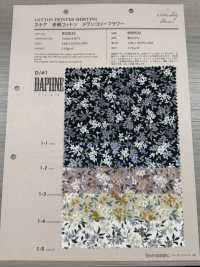 850532 SEVENBERRY® Scare 未漂白棉 憂鬱花 瑞香/瑞香[布料] VANCET 更多照片