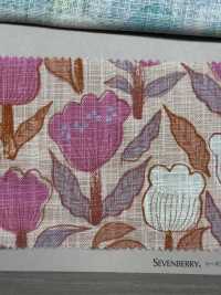 850539 SEVENBERRY® Linen Like Love Emo 系列鬱金香[布料] VANCET 更多照片