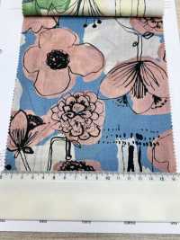 1026-605-1 60精紡細布9088觸摸花[布料] HOKKOH北高 更多照片