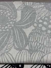 UP5678 麻帆布藝術花卉印花[布料] 更多照片