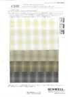 45080 Maru de Cotton 50支平紋布 暈色格紋