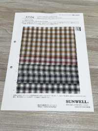 35524 32線棉質多臂提花暈色格紋[羈扣] SUNWELL三維爾 更多照片