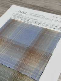 26260 OLD SLUB10s斜紋斜紋漸層格紋[布料] SUNWELL三維爾 更多照片