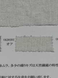 OKB0202 亞麻紗布“紗布”[布料] 小原屋纖維 更多照片