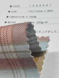 CH-6347 格紋拉絨小線結斜紋[布料] 桑村紡織 更多照片