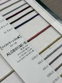 ALCB01(M)-B 1.5毫米扭絞紗線彈性鬆緊帶 Cordon 更多照片