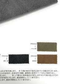 OWE35450 棉麻帆布的麻長炭染色與柿子單寧帆布[布料] 小原屋纖維 更多照片
