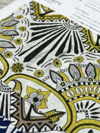 KCP609MWL-DK-20 60 %純棉草坪奇蹟波浪自由印花[布料] 小紋工房(宇仁纖維) 更多照片