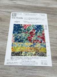 KCP807MWL-DK-22 80 %棉質草坪布 Miracle Wave Liberty 印花瑪莉牛仔褲[布料] 小紋工房(宇仁纖維) 更多照片