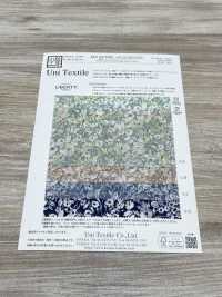 KCP807MWL-DK-23 80 %棉質草坪 Miracle Wave Liberty 印花灰梳棉[布料] 小紋工房(宇仁纖維) 更多照片