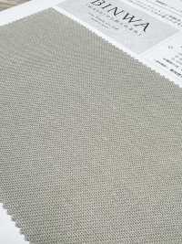 KKC176 和紙混紡有機棉斜紋染料[布料] 小紋工房(宇仁纖維) 更多照片