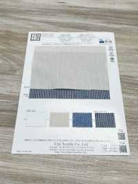 KKC243-D1 20/ -色織條紋勞動布[布料] 小紋工房(宇仁纖維) 更多照片