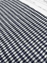 KKC908-DC-1 棉質天絲色織抽褶[布料] 小紋工房(宇仁纖維) 更多照片