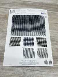 KKC908-DC-1 棉質天絲色織抽褶[布料] 小紋工房(宇仁纖維) 更多照片