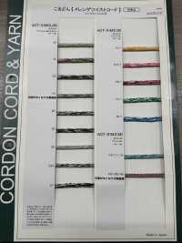 ACT-01MCL(M) 4毫米蛋白扭繩子[緞帶、帶、繩子] Cordon 更多照片