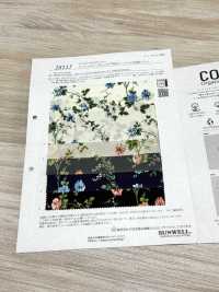28115 Cordot Organics® 60線精紡細布復古花卉印花[布料] SUNWELL三維爾 更多照片