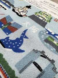 KKP2338-DB-99 絲縐Chirimen®[布料] 小紋工房(宇仁纖維) 更多照片