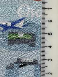 KKP2338-DB-99 絲縐Chirimen®[布料] 小紋工房(宇仁纖維) 更多照片