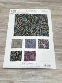 KKP2338-DB-179 絲縐Chirimen®[布料] 小紋工房(宇仁纖維) 更多照片