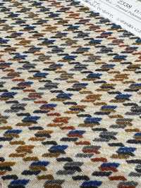 KKP2338-DB-146 絲縐Chirimen®[布料] 小紋工房(宇仁纖維) 更多照片