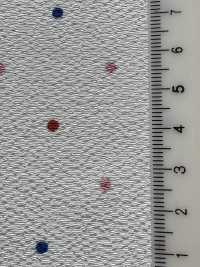 KKP2338-DB-43 絲縐Chirimen®[布料] 小紋工房(宇仁纖維) 更多照片